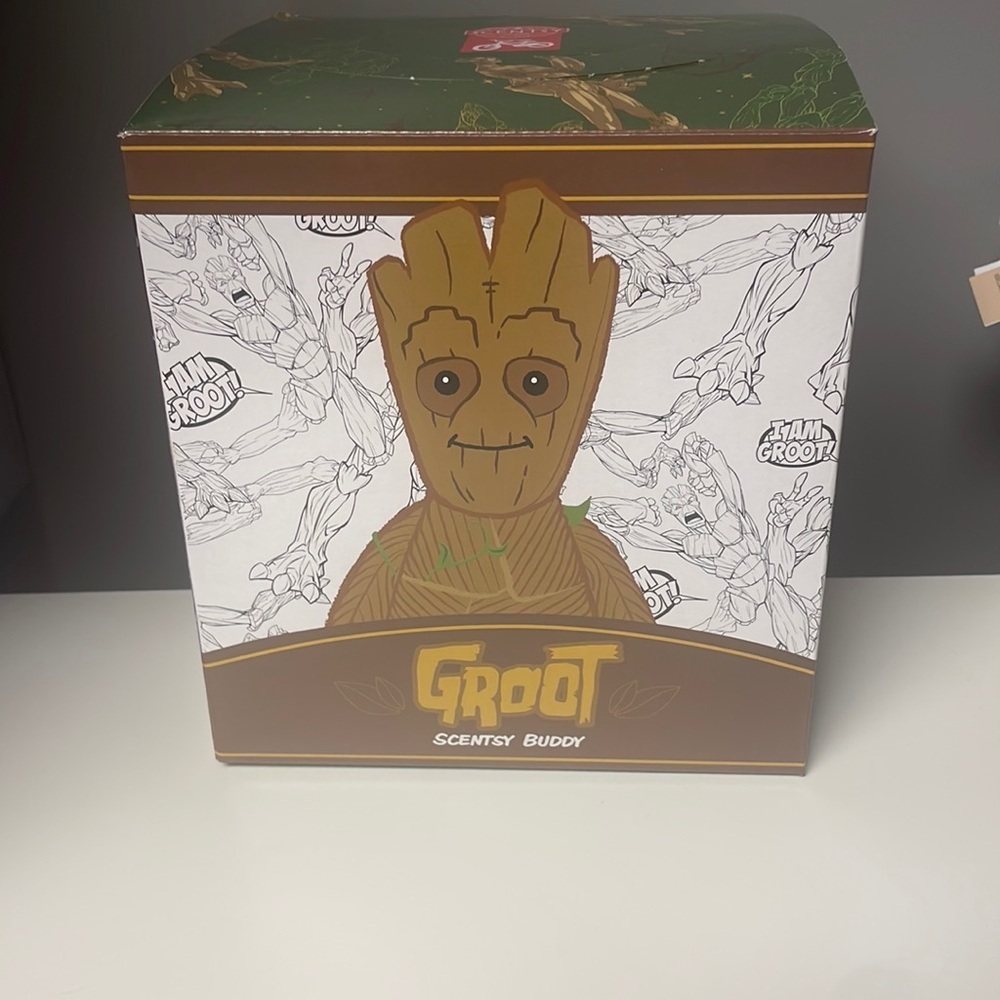New Scentsy Marvel Groot Scentsy Buddy